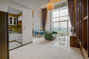 Cho thuê căn hộ duplex 4 phòng ngủ Vista Verde 207m2