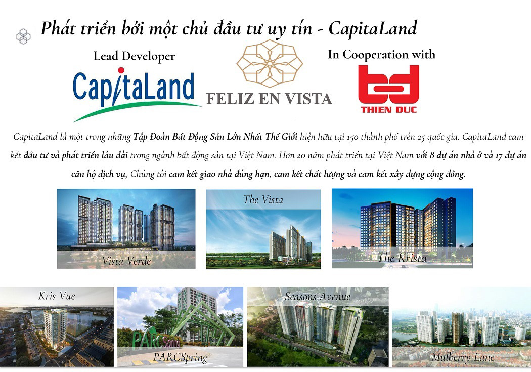 Chủ đầu tư Capitaland